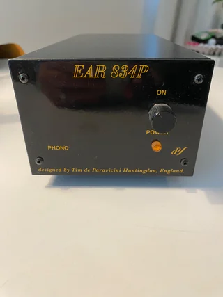 EAR 834P riaa-försteg svart
