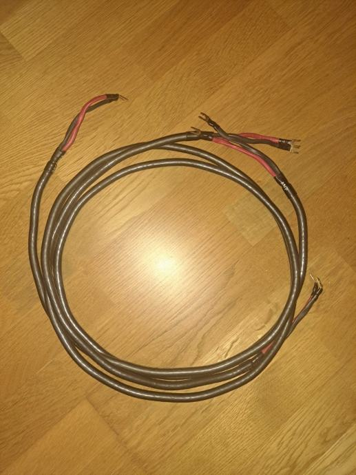 Speaker cables Audioquest Sterling Hyperlitz silver, 2x2m Speaker cables Audioquest Sterling Hyperlitz silver, 2x2m - Bild 4 av 6