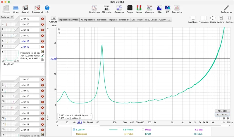 Klangfilm/Siemens 8" bredbandare - Bild 8 av 8