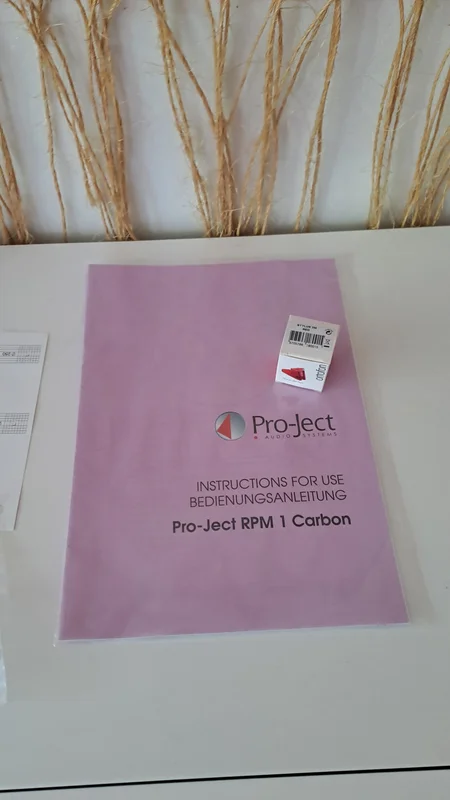 Pro-Ject RPM 1 Carbon Skivspelare Turntable - Bild 3 av 6