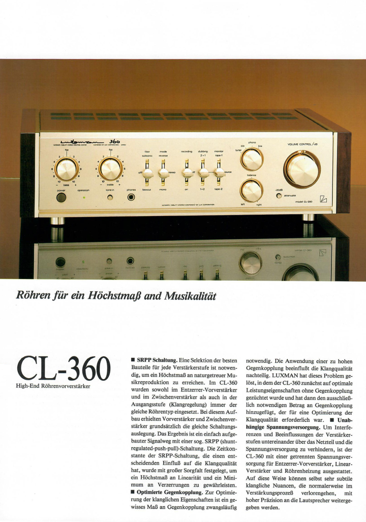 Luxman CL-360