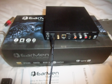 Earmen Tradutto DAC + kabeln iFi Audio pentaconn 4.4-XLR   1m  5200 kr ink frakt.