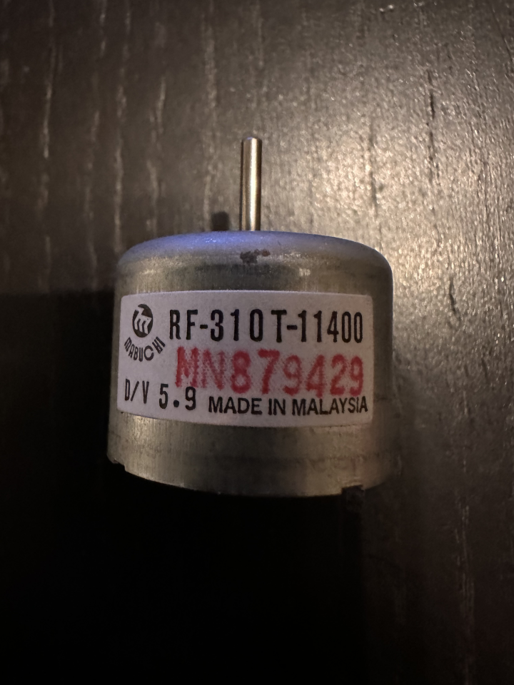 Reservdel motor