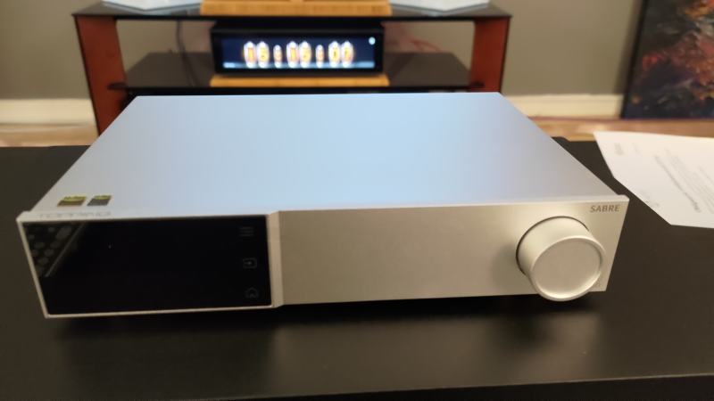 Topping A70 Pro & D70 DAC + Topping hyllplan.