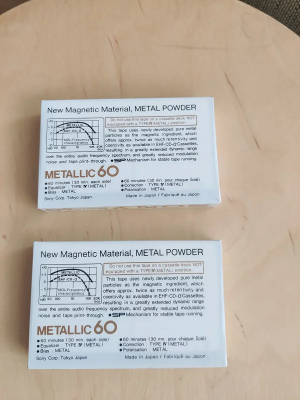 Sony metall Tape 60 - Bild 2 av 3