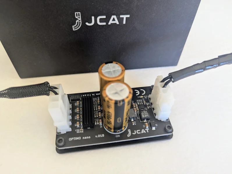 JCAT Optimo Nano 5V power supply upgrade - Kuva 2 / 6