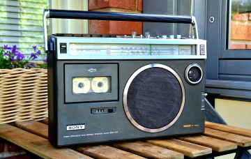 SONY CF-1980 II cassette radio