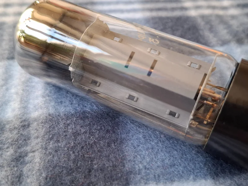 EL34 Philips / Mullard XF4 &ndash; Matchad kvartett (NOS) - Bild 5 av 6
