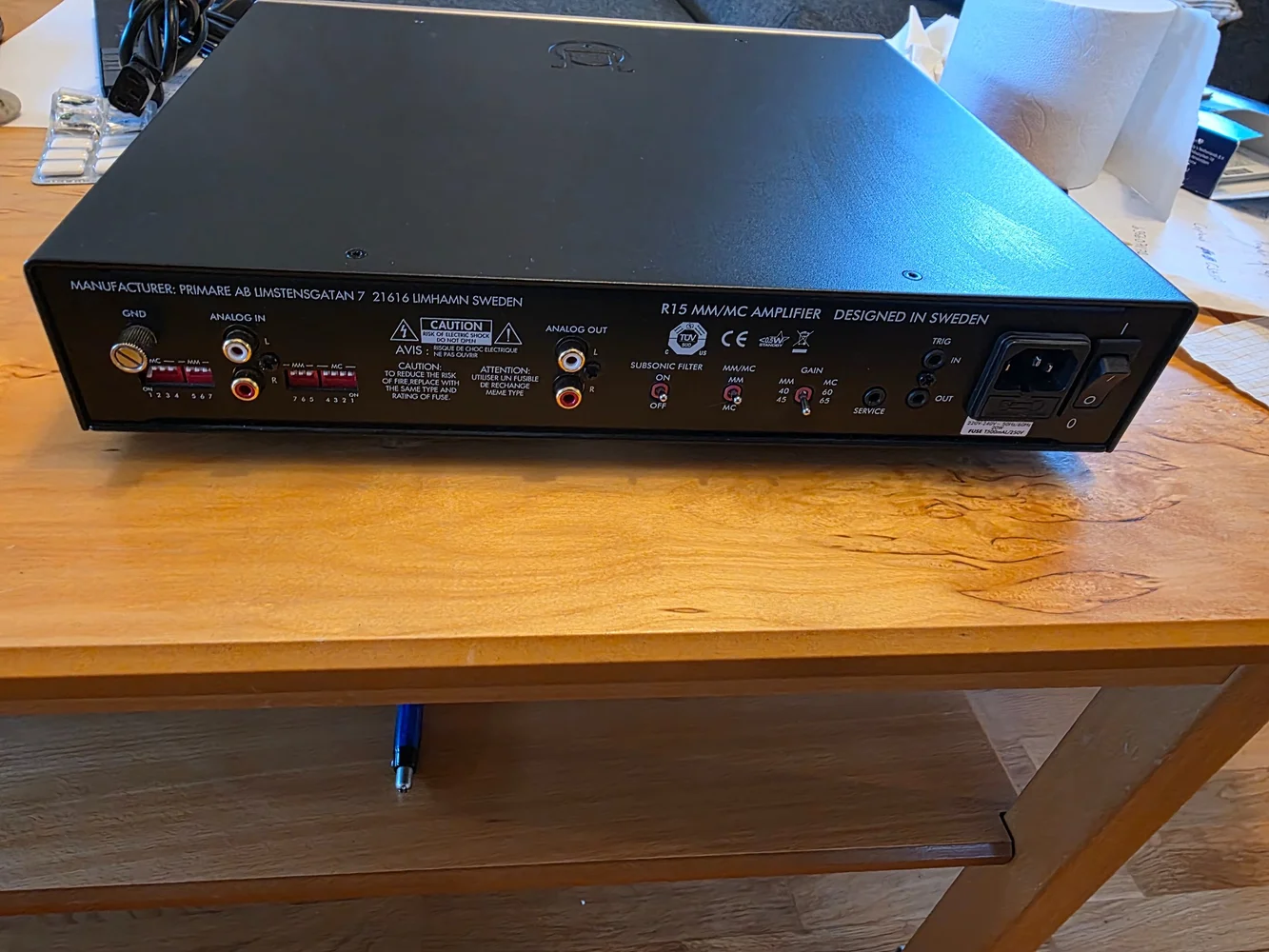 Primare R15 MM och MC Riia steg /phono f&ouml;rst&auml;rkare - Bild 2 av 4
