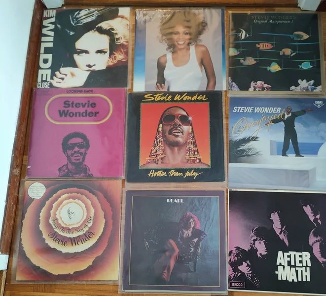 Vinylskivor s&auml;ljes i v&auml;ldigt gott skick - Bild 12 av 37
