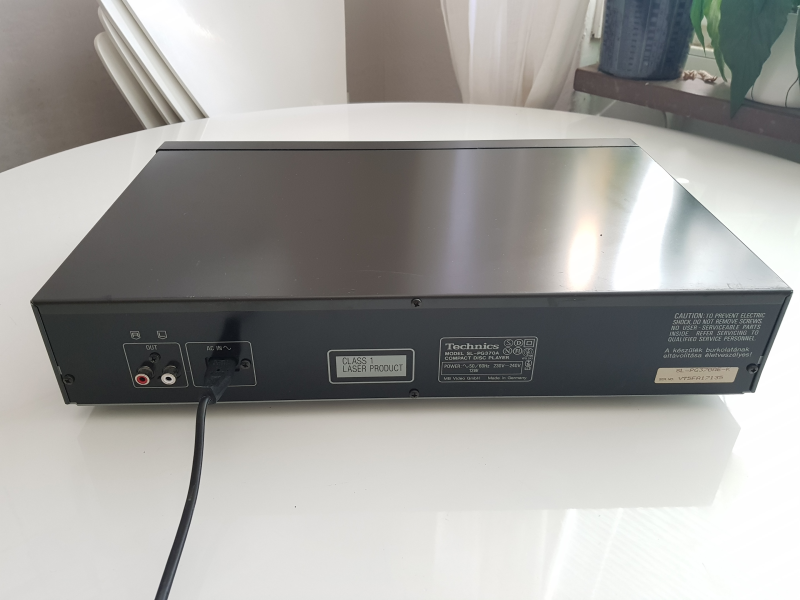 Technics SL-PG370A   CD-Spelare - Bild 6 av 8