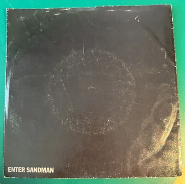 Metallica Singel Enter Sandman 1991