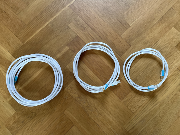 Nätverkskablar Chord C-stream, 3m / 5m