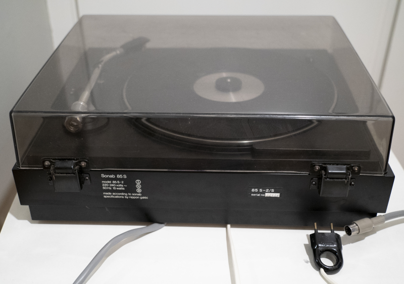 Sonab 85S 2-Speed Belt-Drive Turntable - Bild 5 av 6