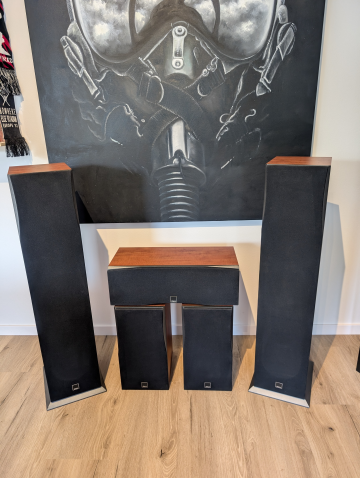 Dali Concept 6 och 2 samt centerhögtalare paketpris!