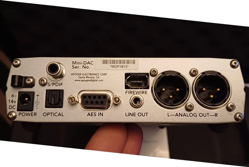 Apogee Mini-Dac med FireWire Apogee Mini-Dac med FireWire - Bild 2 av 5
