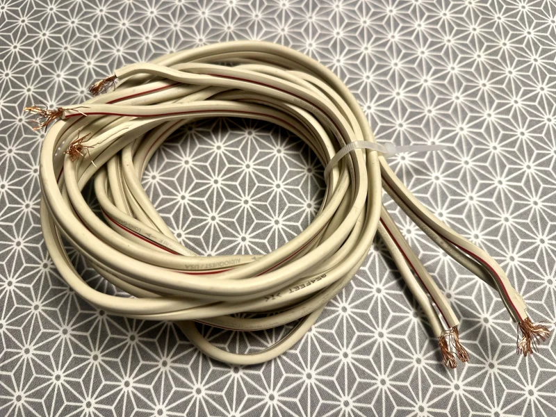 Audioquest X2 14 AWG H&ouml;gtalarkablar - Bild 1 av 4