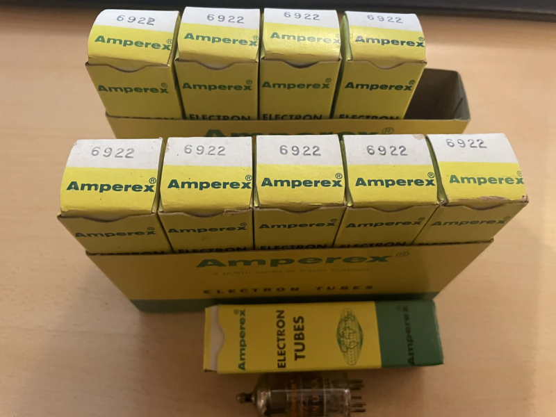 Amperex 6922 rör Amperex 6922 rör - Bild 2 av 2