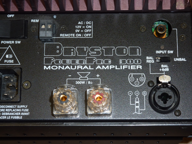 Säljer/byter ett par Bryston PowerPac 300. - Bild 3 av 4