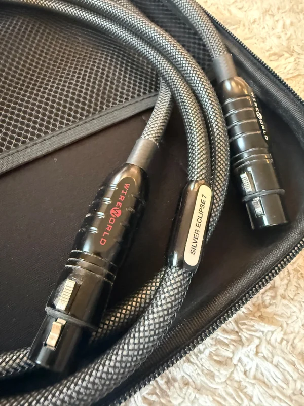 Wireworld silver Eclipse 7 XLR 1m - Bild 2 av 3