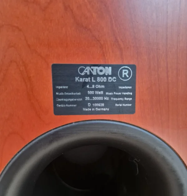 Canton Karat L 800 DC - Bild 2 av 2