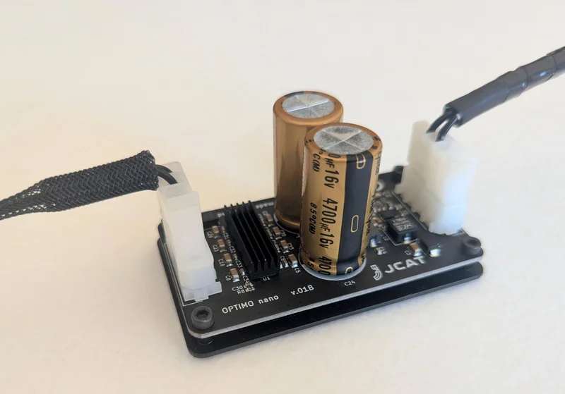 JCAT Optimo Nano 5V power supply upgrade - Kuva 4 / 6
