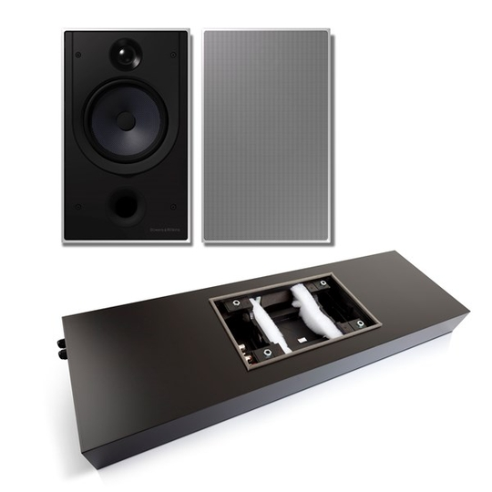Helt nya! Bowers & Wilkins CWM 8.5D - Infällda högtalare Helt nya! Bowers & Wilkins CWM 8.5D - Infällda högtalare - Bild 1 av 2